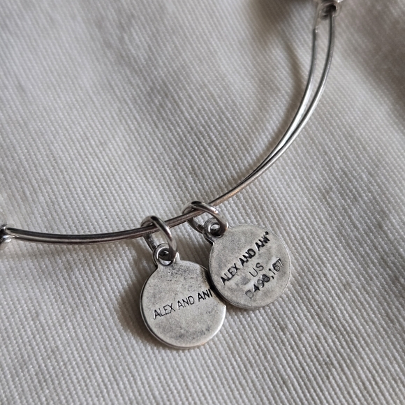 Alex and Ani Silver Beaded Bracelet - Picture 3 of 4